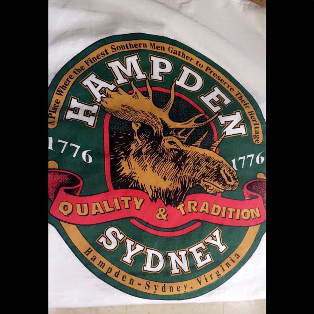 Vintage Hampden-Sydney shirt *remakes*